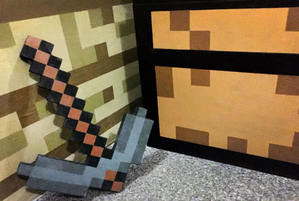 Фотография квеста Minecraft. Кубическое приключение от компании Комната (Фото 3)